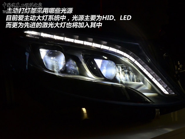 汽车技术解析 新时代照明技术-主动大灯