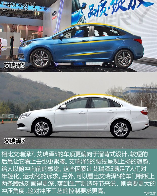 奇瑞汽车 艾瑞泽5 2016款 自动基本型