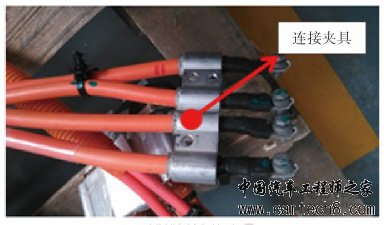 线缆端连接夹具
