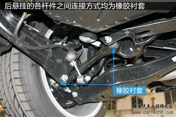 隔音出色防护好 全新帕萨特底盘实拍解析 隔音出色防护好 全新帕萨特底盘实拍解析