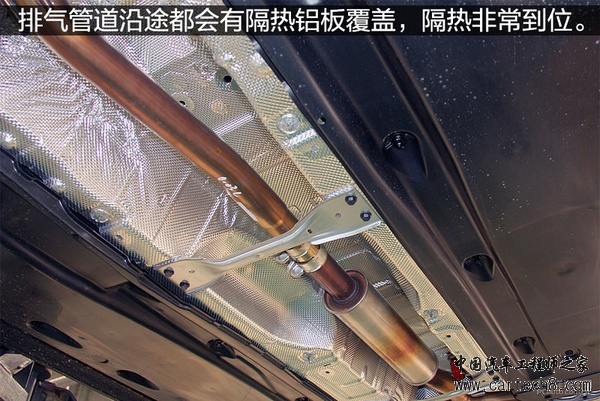 隔音出色防护好 全新帕萨特底盘实拍解析 隔音出色防护好 全新帕萨特底盘实拍解析