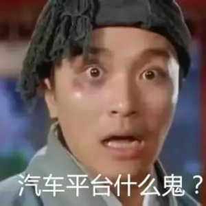 汽车平台到底是什么鬼？