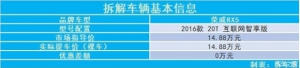 真材实料还是过度炒作?荣威RX5拆解报告