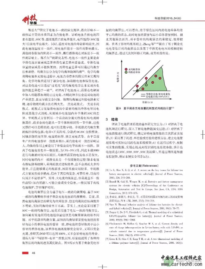电动汽车锂离子电池管理系统的关键技术 电动汽车锂离子电池管理系统的关键技术