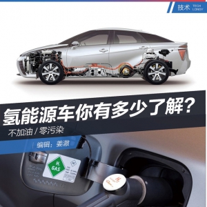 不加油/零污染 氢能源车你有多少了解？