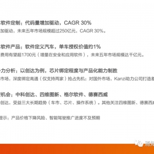 软件定义汽车：全球汽车软件行业展望分析