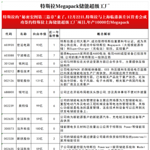 特斯拉在华新版图，年产万台储能Megapack